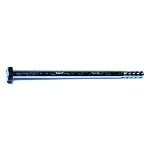 Midwest Fastener Grade 2, 1/4"-20 Hex Head Cap Screw, Zinc Plated Steel, 4-1/2 in L, 100 PK 00017 - main